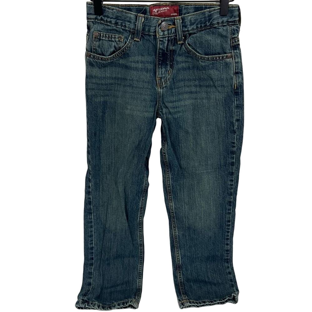 Arizona Dark Wash Straight Leg Jeans Size 12 Regular